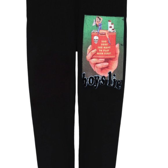 Boys Lie TWIN FLAME V2 MAC SLIM SWEATPANTS - Picture 2 of 3